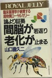 臨床薬理学が絶賛する  超物質ローヤルゼリー　論より証拠 間脳が若返り 老化が止まる