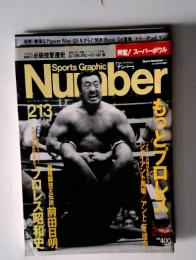もっとプロレス　 Number　２１３号