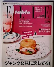 Elle　Table　No.75 　たまにはいいよね?　ジャンクな味に恋してる!