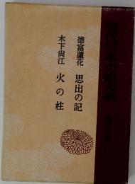 木下尚江火の柱徳富蘆花思出の記