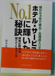 ホテル・サービスに輝いた秘訣　僅か8ヵ月で東北・北海道エリア　No.1