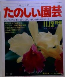 日本テレビ　 たのしい園芸　1980年11.12 月号　No.17