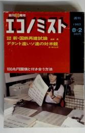 創刊60周年 エコノミスト　1983 ・8・2