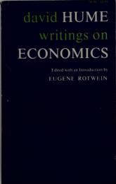 david HUME writings on ECONOMICS