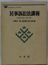 民事訴訟法講義　基礎的理論と判決手続　