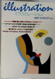 illustration　イラストレーション　1987年8月