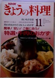 NHK　きょうの料理　1991年11月号
