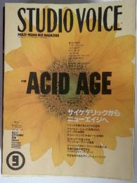 STUDIO VOICE ACID AGE　1990　9 Vol. 177