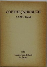 GOETHE-JAHRBUCH　XXVII. Band