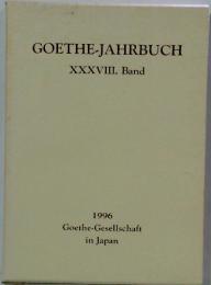 GOETHE-JAHRBUCH　XXXVIII.Band