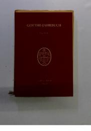 GOETHE-JAHRBUCH