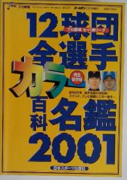 プロ野球選手名鑑  12球団 全選手 カラー 百科名鑑 2001