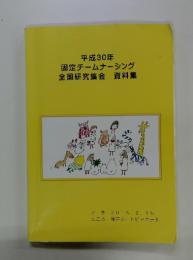 平成30年　固定チームナーシング　全国研究集会　資料集