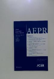 
Asian Economic Policy Review Vol. 19 Issue 1