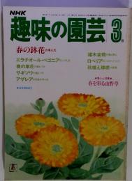 NHK趣味の園芸　1984年3月号