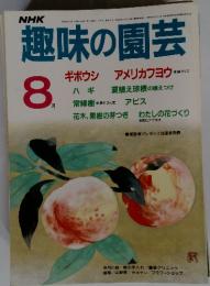 趣味の園芸 ギボウシ アメリカフヨウ 8月号