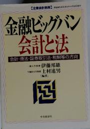 金融ビッグバン 会計と法