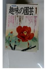趣味の園芸　1992年　1月号