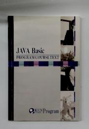 JAVA Basic PROGRAM COURSE TEXT