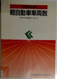 軽自動車車両数　平成11年3月末現在(NO.21)