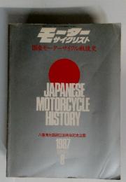 JAPANESE MOTORCYCLE HISTORY　八重洲出版創立30周年記念企画　1987年8月号