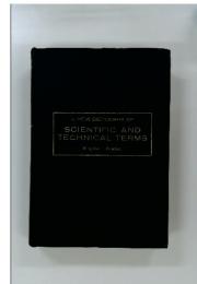 A NEW DICTIONARY OF SCIENTIFIC AND TECHNICAL TERMS English - Arabic