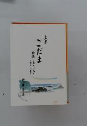 文集こだま