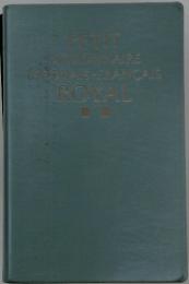 PETIT DICTIONNAIRE APONAIS-FRANCAIS ROYAL