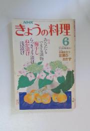 きょうの料理　6月号　あなたもできる漬物