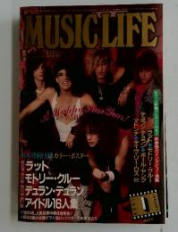 MUSIC LIFE 1986年1月号