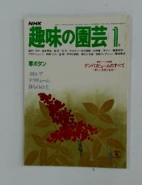 NHK趣味の園芸　1983年　1月号