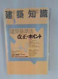 建築知識　1988年3月号