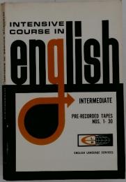 Intensive Course in English INTERMEDIATE