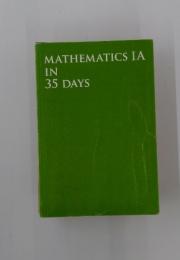 MATHEMATICS　IA　IN 35 DAYS