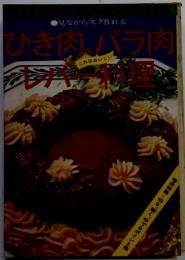 ひき肉、バラ肉、レバー料理