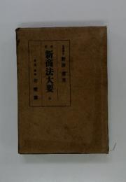 新商法大要　全
