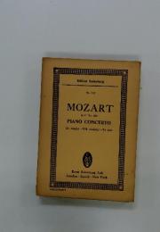 MOZART　 PIANO CONCERTO