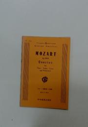 MOZART K.298　Quartet for Flute. Violin. Viola and Violoncello