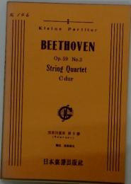 BEETHOVEN Op.59 No.3 String Quartet Cdur