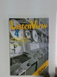 ListenView　1989年4月号