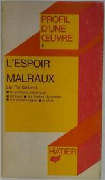 L’espoir. Malraux