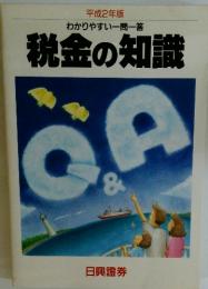 わかりやすい一問一答　税金の知識QA