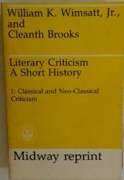 Literary Criticism A Short History