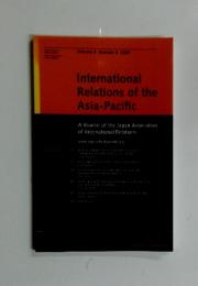 International Relations of the Asia-Pacific　Vol.9 No.3 2009