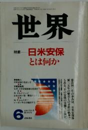 世界 特集　日米安保とは何か