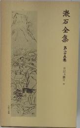 漱石全集　第二十五巻　日記及断片中