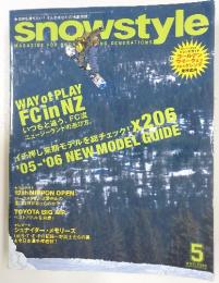 snowstyle　2005年5月号