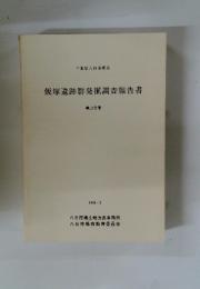 飯塚遺跡群発掘調査報告書　第Ⅲ分冊　1986/3
