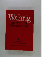 Wahrig　DEUTSCHES　WORTERBUCH