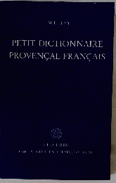 Petit dictionnaire provencal-francais